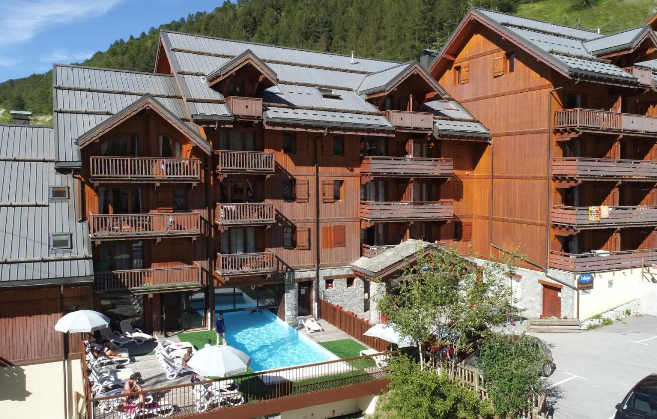 Residence Odalys Le Hameau Et Les Chalets De La Vallee D'Or Valloire Exterior foto