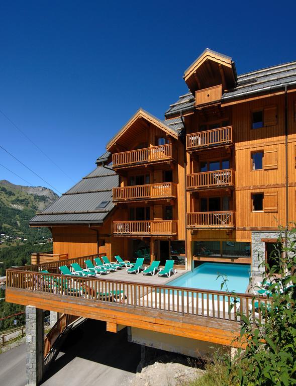 Residence Odalys Le Hameau Et Les Chalets De La Vallee D'Or Valloire Exterior foto