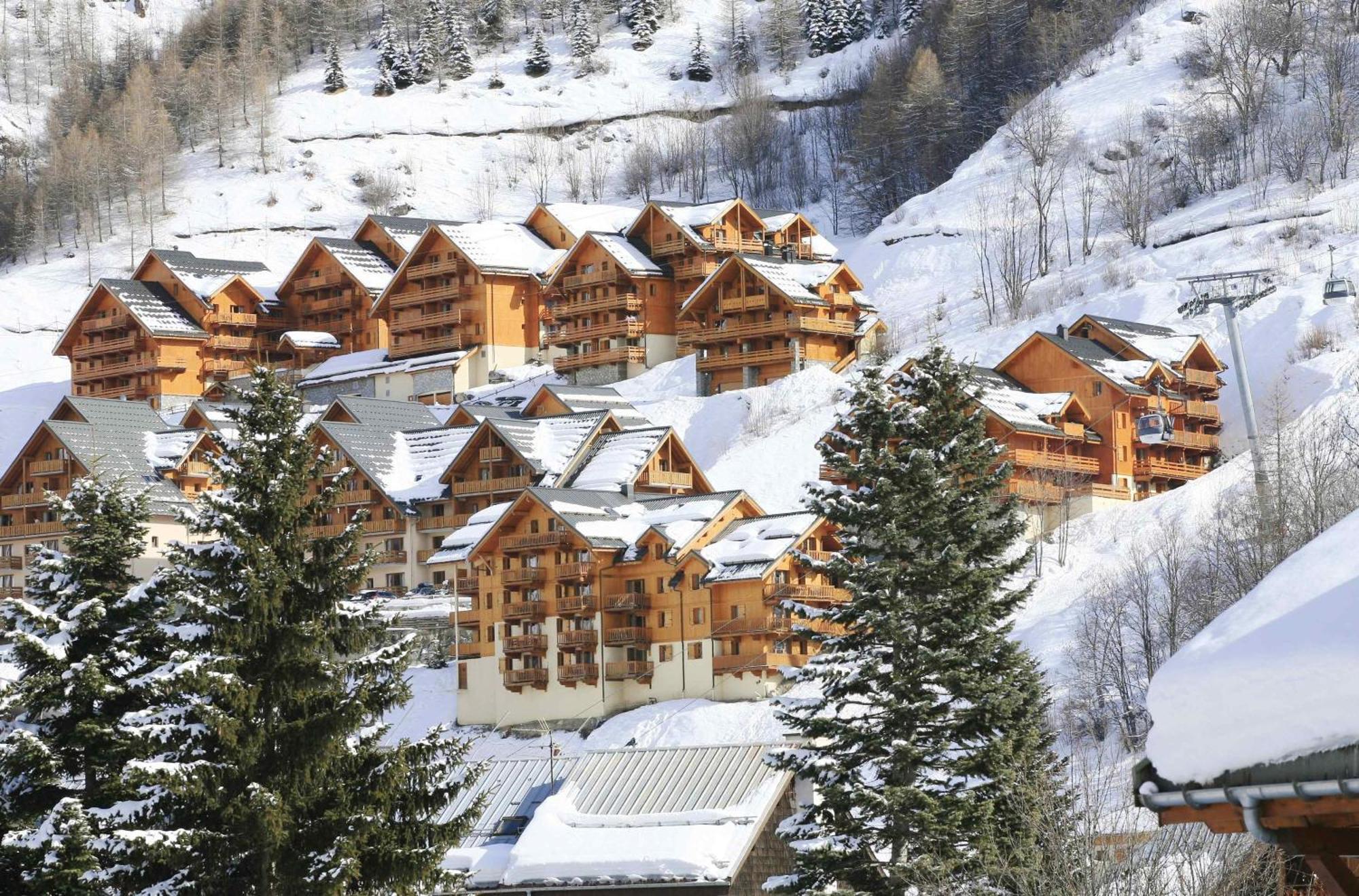 Residence Odalys Le Hameau Et Les Chalets De La Vallee D'Or Valloire Exterior foto